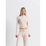 Christmas Limited Edition New Slim-Fit Long-Sleeve Round-Neck Top and Versatile Straight-Leg Pants Set