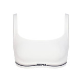 -style casual sporty letter logo bra, camisole, mini irt, tennis irt set
