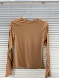 [Bestseller] Ski*m*s Fits Everybody Classic Slim-Fit Nylon Long-Sleeve Women's Tight-Fitting Top