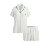 SLEEP SET short-sleeved shorts summer shirt pajamas home wear set