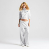 retro American-style pullover sweatshirt and straight-leg pants LIGHTWEIGHT FLEECE