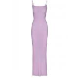 same style sexy ribbed camisole dress for women, backless, slimming, bodycon long dress