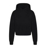 cherry blossom pink series three-dimensional embossed letter print hooded sweatshirt top outerwear set cotton