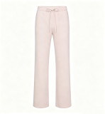 Cotton Jersey  European and American Comfortable Versatile Ribbed Waist Straight-Leg Stretch Pants