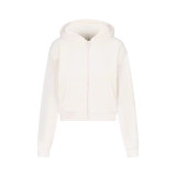 -style French Terry Zip Hoodie, short length