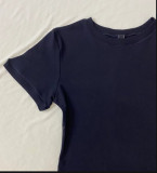 High-quality im*s  new color COTTON JERSEY sweetheart lover high-elastic slim-fit base shirt T-shirt