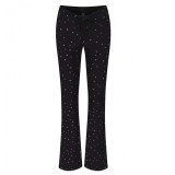 -style drawstring ruched haze blue casual pants for women, slimming and slightly flared women's casual pants