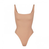 FITS EVERYBODY SQUARE NECK one-piece sports vest slimming effect
