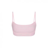 25 new  COTTON RIB SCOOP BRALETTE cotton ribbed short camisole bralette
