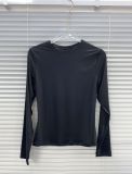 [Bestseller] Ski*m*s Fits Everybody Classic Slim-Fit Nylon Long-Sleeve Women's Tight-Fitting Top