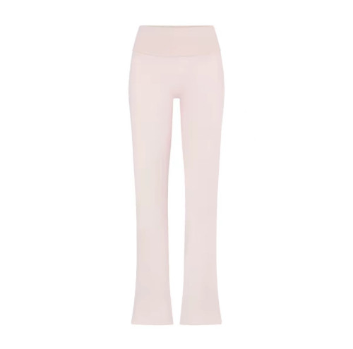 Kendall  's new spring/summer color cotton ultra-comfortable versatile casual cuffed flared pants