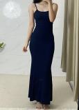 Ski Dai Shan, Yu Shuxin, and Jennie's dress is a slimming, bodycon, long strap dress