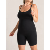European and American popular strap shapewear bodysuit, tummy control seamless body shaper bodysuit