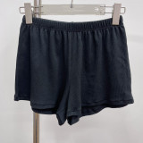 -style modal ribbed boxer shorts, summer thin loose casual home pants