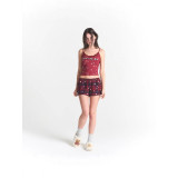 Christmas limited edition lace camisole top, slim fit, can be worn as an outer layer, home wear set