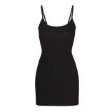 style sexy slim-fit sleeveless slip dress,  European and American bodycon dress