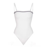 Nanyou celebrity style in stock ·s set: Logo tennis camisole bodysuit and short irt