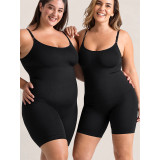European and American popular strap shapewear bodysuit, tummy control seamless body shaper bodysuit