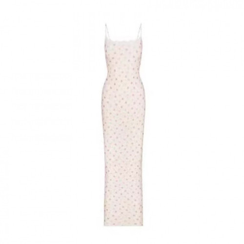 Valentine's Day limited edition 2-color custom-dyed multi-layer stretch lace bodycon dress with lace trim and hip-hugging long irt