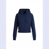 25 new  COTTON JERSEY ZIP UP HOODIE lightweight zip-up jacket sweatshirt hoodie