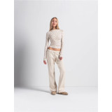 Christmas Limited Edition New Slim-Fit Long-Sleeve Round-Neck Top and Versatile Straight-Leg Pants Set