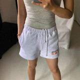 US Exclusive New Year's Apple Spicy Girl Sweet & Spicy Cropped Slim-Fit Short-Sleeve T-Shirt Pure Desire