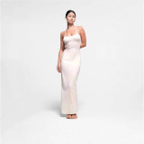 New  COTTON RIB LONG CAMI DRESS ribbed cami dress for hot girls
