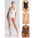 -style shapewear, sexy body-shaping one-piece with tummy control, seamless shapewear with waist cinching and straps