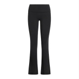 Kendall  's new spring/summer color cotton ultra-comfortable versatile casual cuffed flared pants