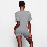 Loose Boyfriend Style Short Sleeve T-Shirt BOYFRIEND