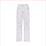 Christmas limited edition snowflake pattern casual camisole and versatile wide-leg pants set