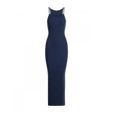 New  COTTON RIB LONG CAMI DRESS ribbed cami dress for hot girls