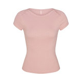 new summer casual outfit for stylish girls, comfortable casual camisole T-shirt and slim-fit short irt two-piece set