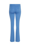 Slim-fit hooded zip-up short jacket and pants set with letter print and contrast stitching