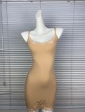 New   Valentine's Day cherry blossom pink lace bodycon sexy hot girl camisole dress