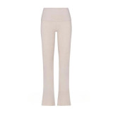 Nanyou S  style high-waisted peach butt yoga pants, casual sports pants, foldable flared pants