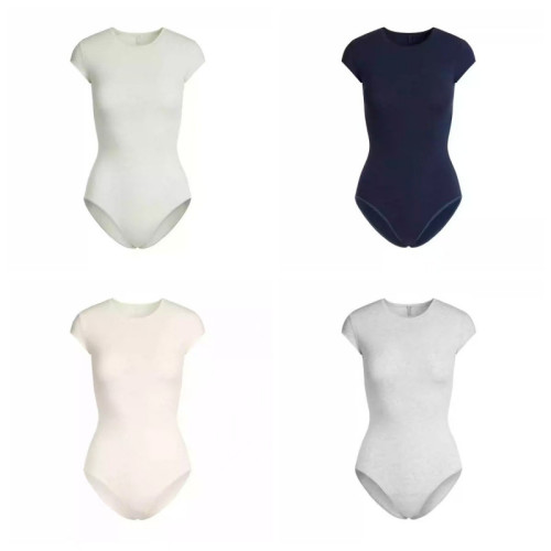 New  COTTON JERSEY TAYSUIT sleeveless vest with large round neck, one-piece outfit,  style