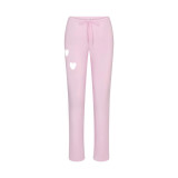 26 New Valentine's Day Limited Edition Heart-Shaped Hollow Short-Sleeve T-Shirt and Straight-Leg Shorts Casual Versatile Set
