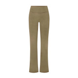 OUTDOOR Foldover Leggings High-Waisted Casual Pants Slimming and Versatile