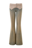 Corduroy patchwork denim halter corset TOMMIE jeans