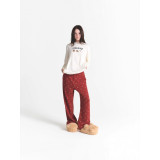 Christmas limited edition pajama set, long-sleeved and long-pants loungewear set, can be worn outside, bear-themed casual wear