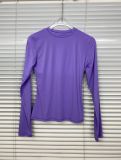 [Bestseller] Ski*m*s Fits Everybody Classic Slim-Fit Nylon Long-Sleeve Women's Tight-Fitting Top