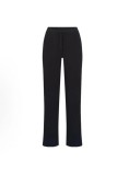 -style women's low-waist drawstring casual pants, cotton-spandex high-elasticity long pants, loose and comfortable, soft cotton with drawstring