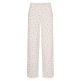 -style European and American sexy LOGO POINTELLE Valentine's Day floral hollow-out cotton set
