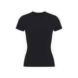 basic style round neck short-sleeve stretchy tight-fitting T-shirt for women, same style as Yimengling and