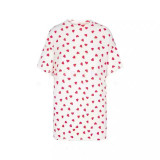 -style Valentine's Day limited edition heart-pattern modal comfortable and breathable loungewear, short long-sleeve pajamas