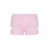 26 New Valentine's Day Limited Edition Heart-Shaped Hollow Short-Sleeve T-Shirt and Straight-Leg Shorts Casual Versatile Set