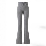 Rivet logo soft and snug elastic knit hooded cardigan, long pants, shorts