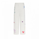 Cute Bunny Easter Limited Edition Graffiti Series Hooded Pullover Sweatshirt and Straight-Leg Pants