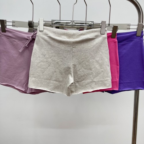 -style modal ribbed boxer shorts, summer thin loose casual home pants for women